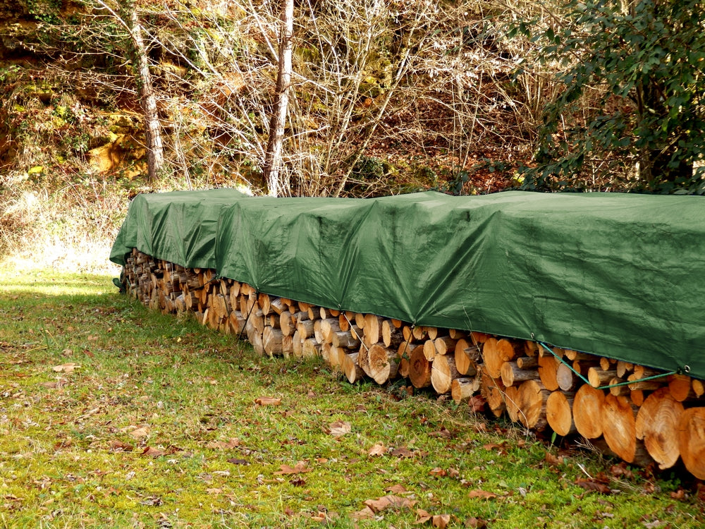 Kako da zaštite drva za ogrev od kiše i snega