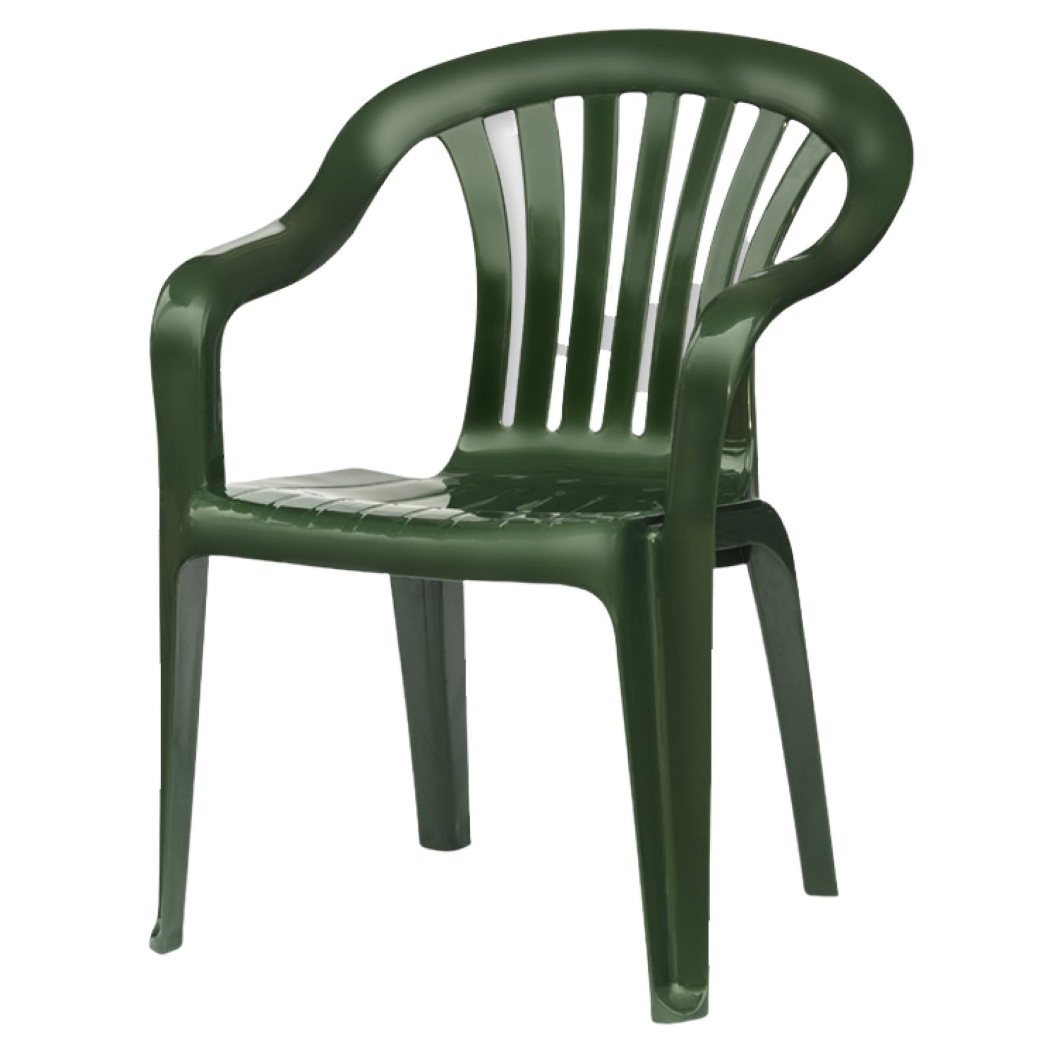 Baštenska stolica široka zelena
