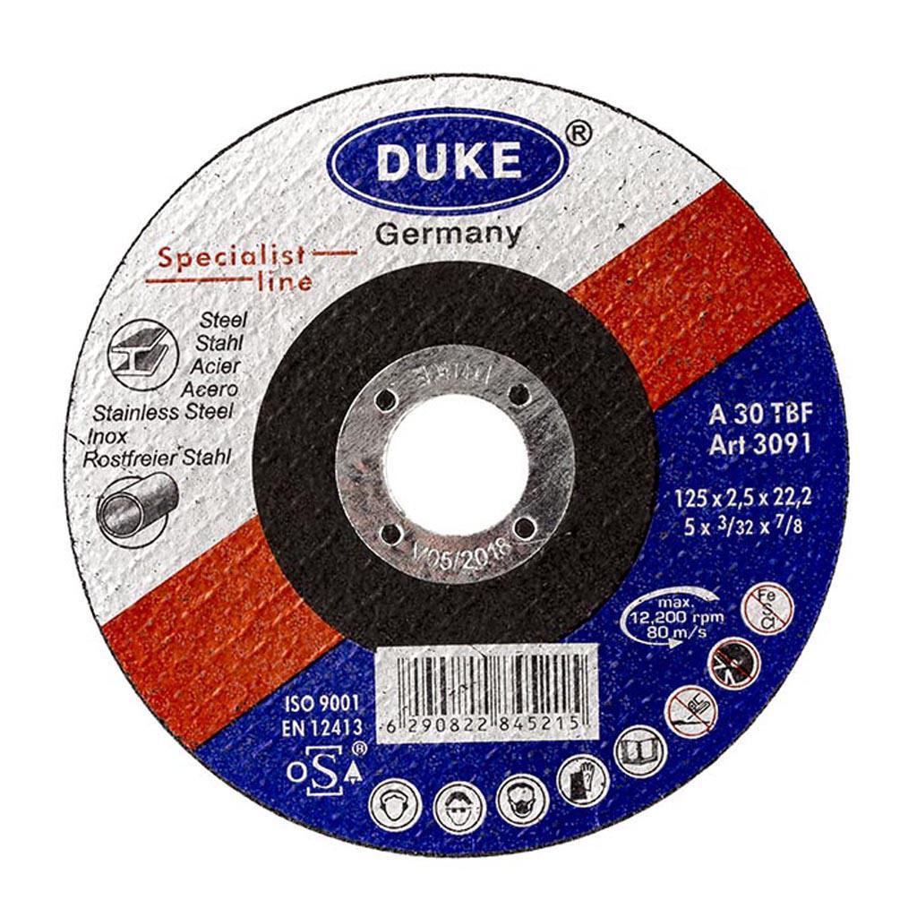 Rezna ploča Duke za metal 125×2,5 mm
