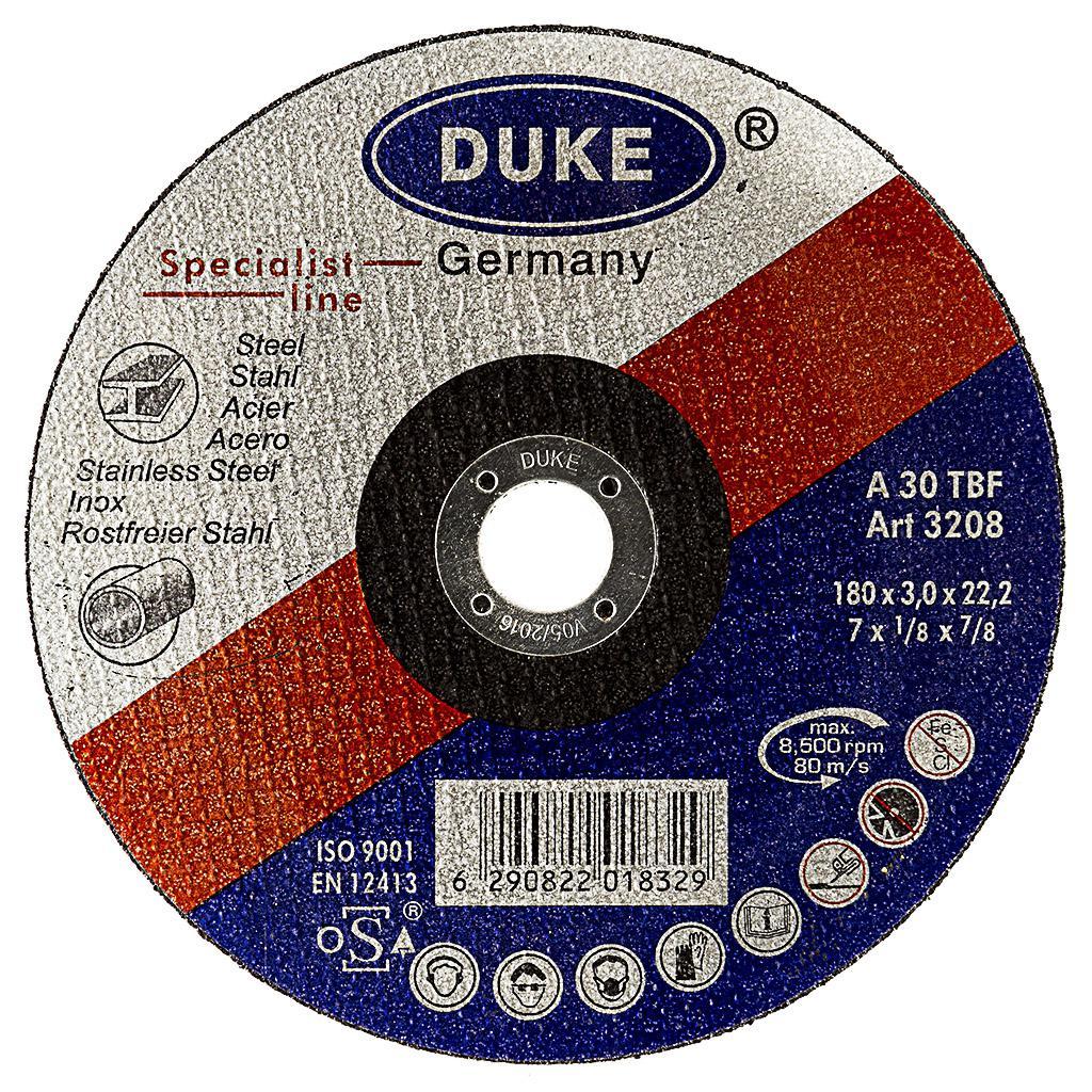 Rezna ploča Duke za metal 180×3 mm