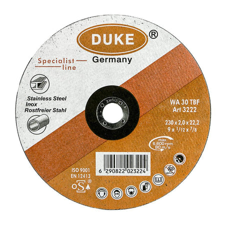 Rezna ploča Duke za metal 230×2 mm