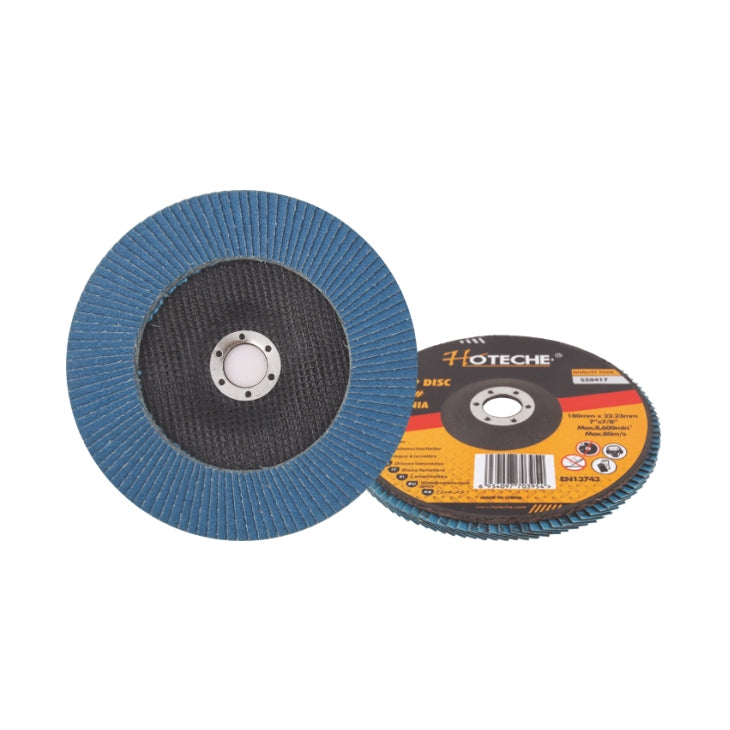 Brusni lamelni disk 115mm plavi T27  Hoteche