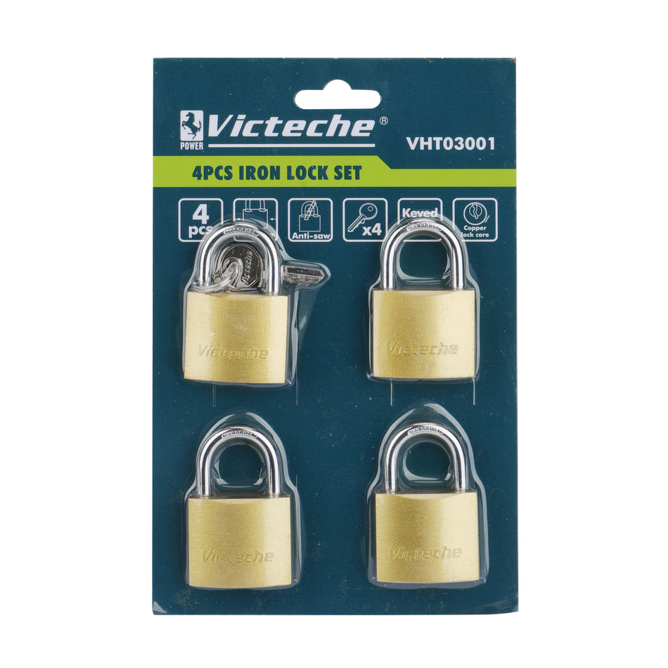 Katanac mesingani 38mm 4/1 u setu VHT03001 Hoteche