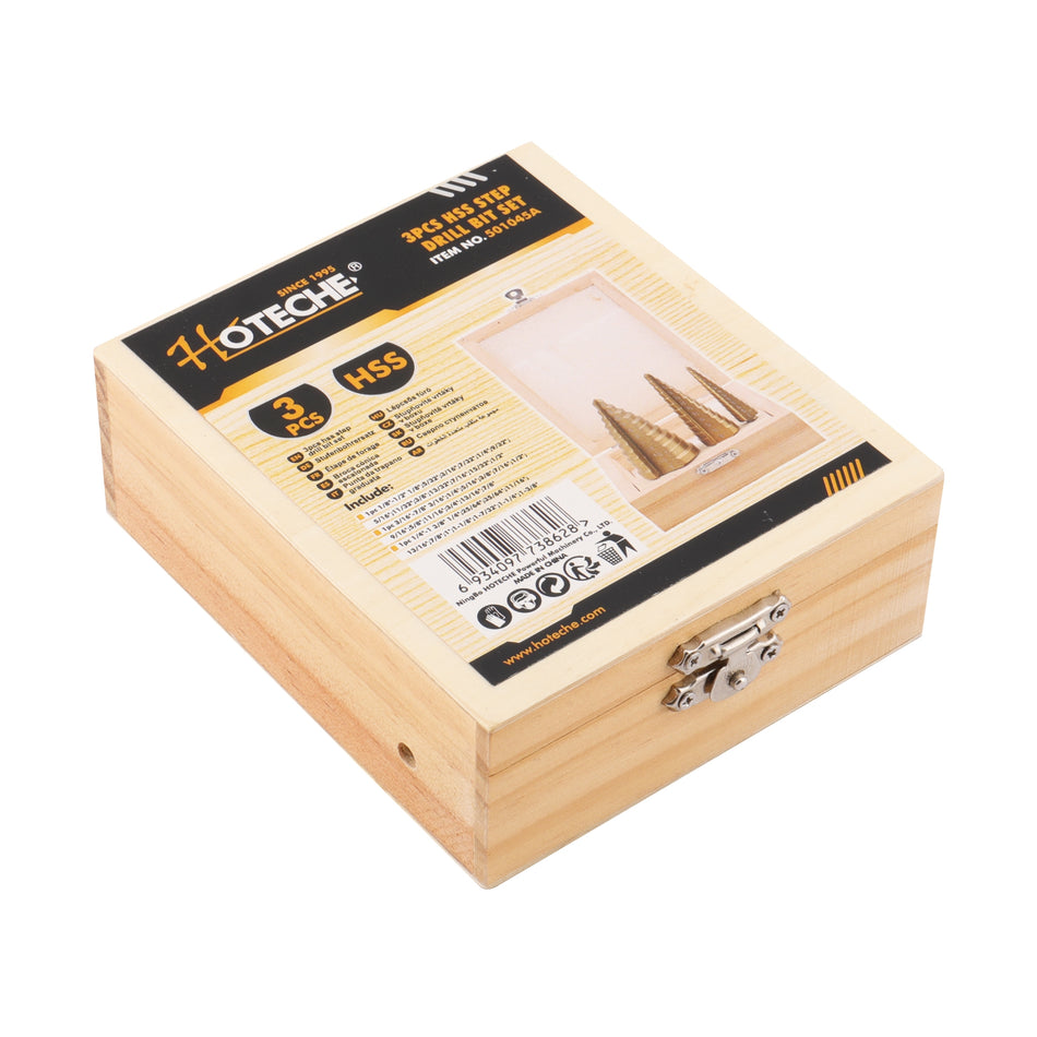 Burgija stepenasta 4-35 mm Hss 3/1 Hoteche