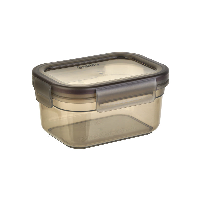 Kutija za hranu Divina sa vakum trakom - transparent siva Frigo