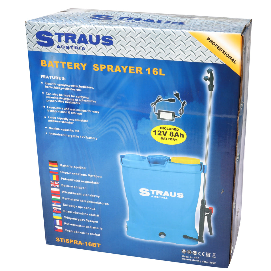Prskalica akumulatorska 16L ST/SPRA-16BT Straus