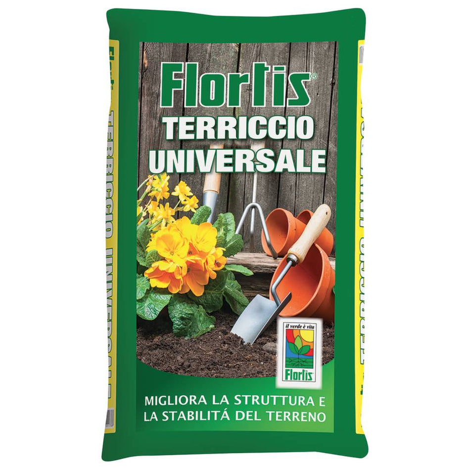 Zemlja za cveće Terricio Universale sa kompostom pH 7,5 Flortis