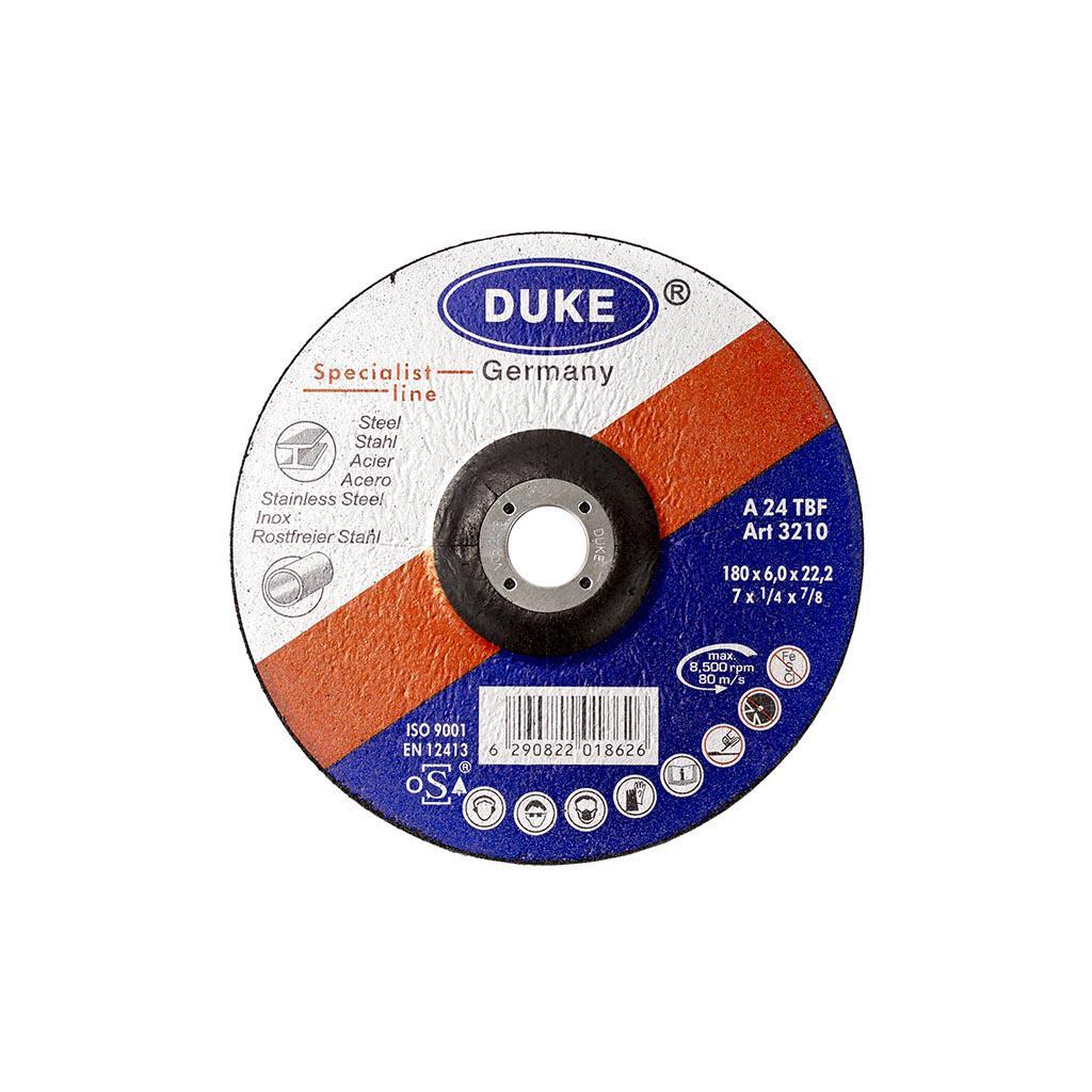 Brusna ploča Duke za metal 180×6 mm
