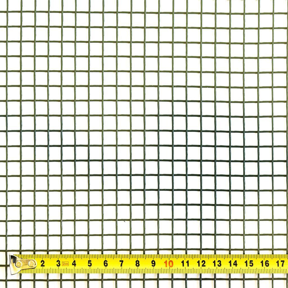 Mreža za ogradu kvadratna Pvc 10×10 mm | 25 m